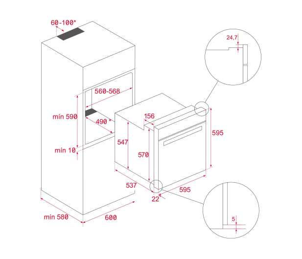 Teka Piekarnik NEO HSB 6466 SS AirFry  - 1484316 - zdjęcie 8